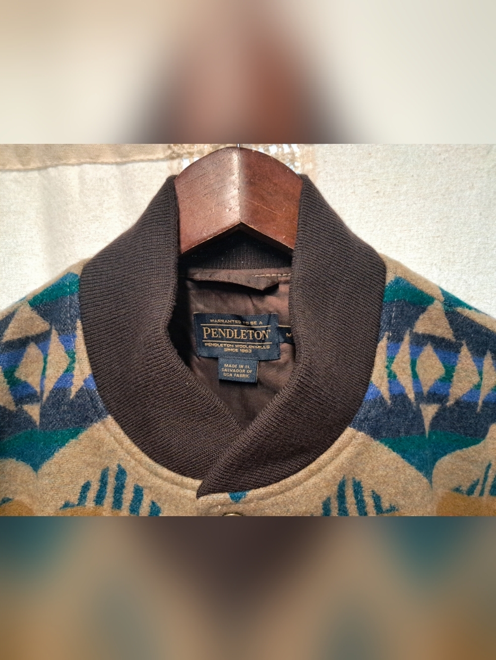 Pendleton Gorge Snap-Front Wool Jacket Size M - Picture 13 of 13